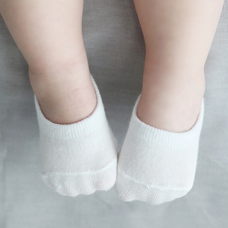 5 calzini invisibili della barca dei bambini di modo di paia/lotto calzini del cotone dei calzini di slittamento del bambino per la ragazza e il ragazzo