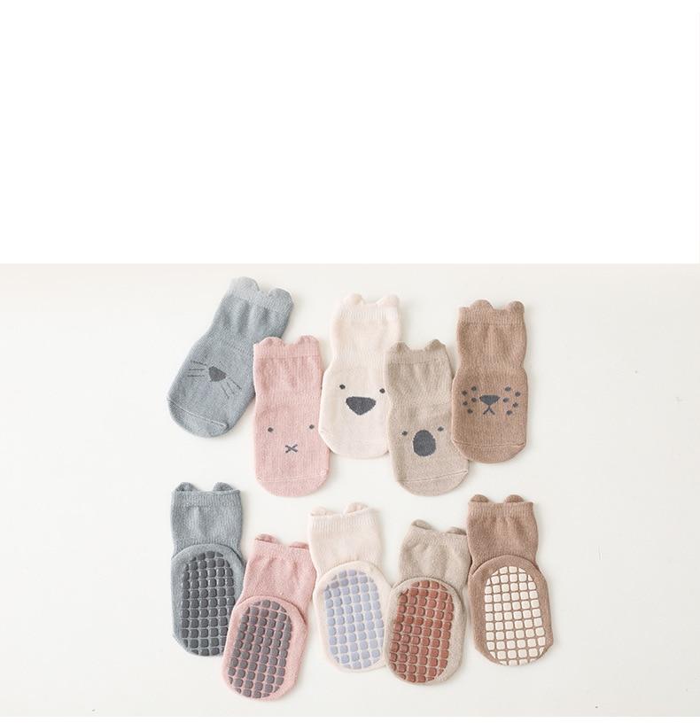 Calzini per bambini autunno inverno calzini per bambini calzini per bambini antiscivolo in cotone pettinato calzini in cotone per neonati