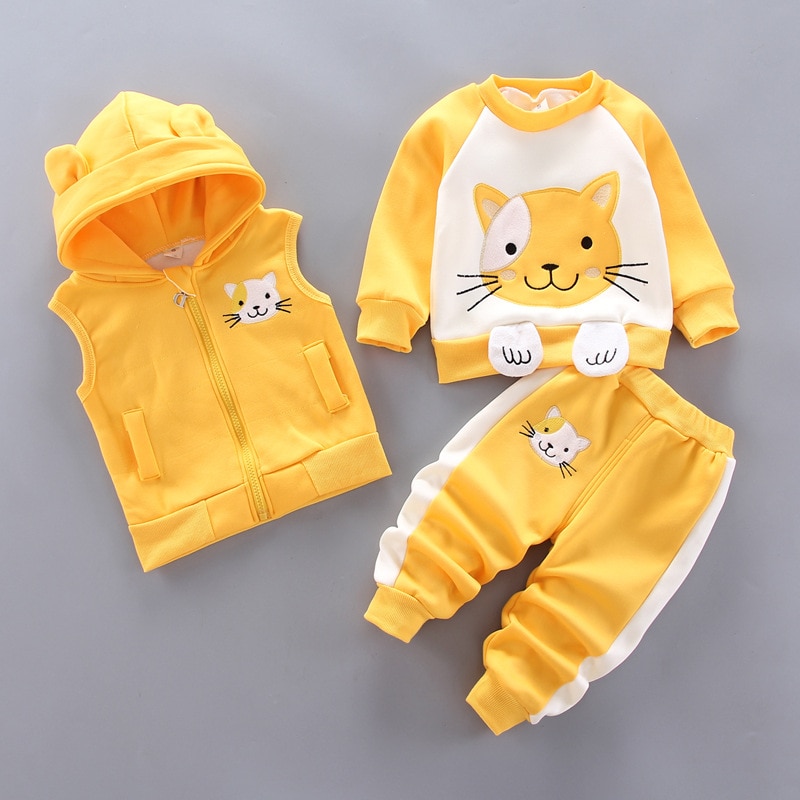 2021 vestiti per bambini di moda nuovi bambini ispessimento più velluto bambino inverno caldo carino gatto visone dorato velluto vestito invernale per bambina