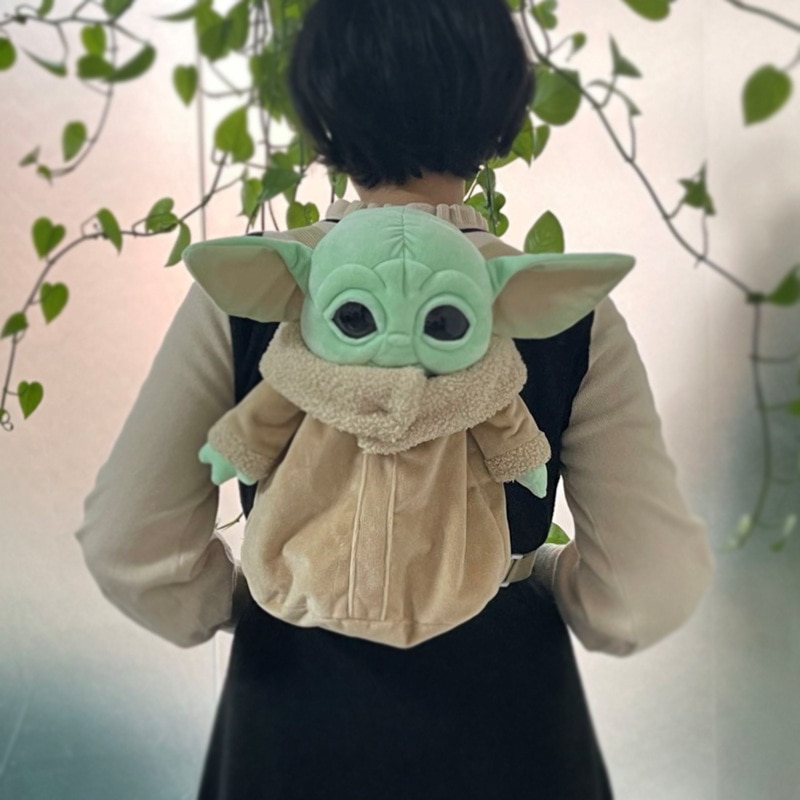 Disney Star Wars simpatici Action Figures Baby Yoda zaino in peluche bambola mandaloriana borsa farcita zaino carino giocattoli regalo per bambini